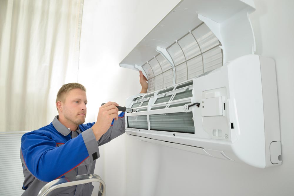 Installing an air conditioning unit - LF Air Conditioning Refrigeration