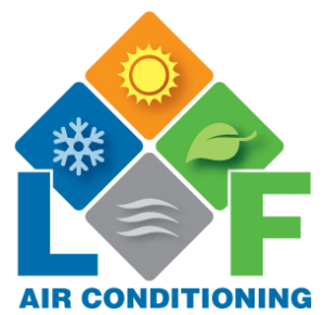 LF Air Conditioning Refrigeration Logo - Hereford Air Con